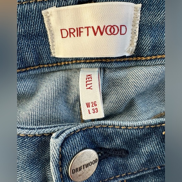 Driftwood Women's Boot Cut Jeans with Floral Embroidery - Picture 5 of 12